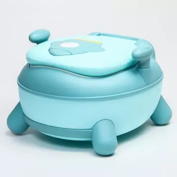 Горшок детский «Ракета», цвет голубой