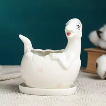 Горшок "Динозавр" 11*8*11см