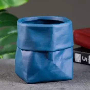 Горшок "Мешок" 11х11х11см, МИКС