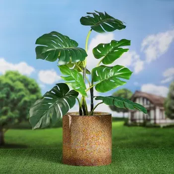 Горшок для цветов садовое "Премьер", разноцветный, керамика, без поддона, h=30 см, 15 л, 1 сорт, Иран