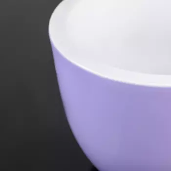 Горшок для цветов со вставкой «Орион», 3,5 л, цвет лавандовый