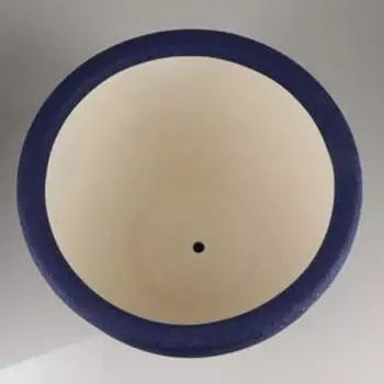 Горшок для цветов "Вьетнам", шёлк, синий, керамика, 18 л