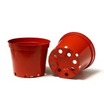 Горшок для рассады, 5 л, d=22 см, h=18 см, пластик, терракот, Greengo