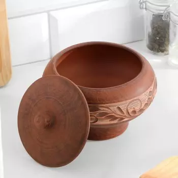 Горшок для жаркого "АНГОБ", 0,6л, 13 х 14 х 14см