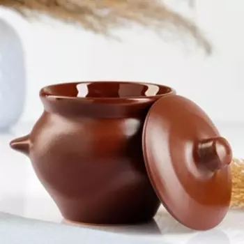 Горшок для жаркого с ручками №5 шелк 0,5л