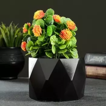 Горшок "Экиба" черное, 0 45л