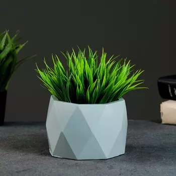 Горшок "Экиба" серое, 0 45л