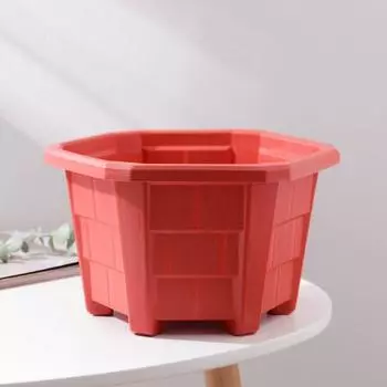 Горшок «Кладка», 26×26×15 см, цвет МИКС