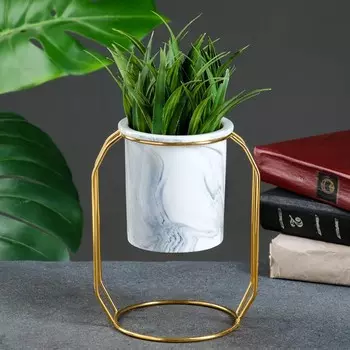 Горшок на подставке 17*14*11см