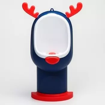 Горшок-писуар, «Олень», цвет синий