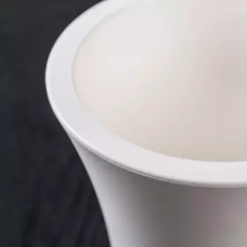 Горшок с вкладышем d=15, h=13 "Сити", цвет белый