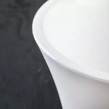 Горшок со вставкой «Сити», 6 л, цвет белый