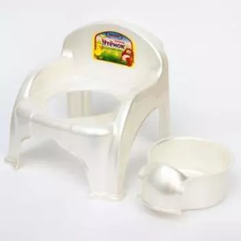 Горшок-стульчик «Утёнок», цвет белый