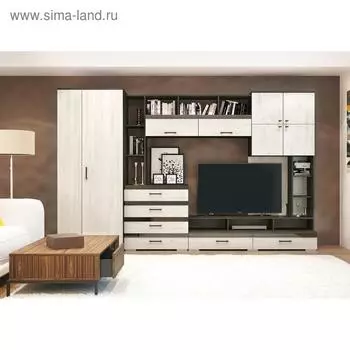 Гостиная «Коста», 32002000574 мм, цвет венге/прованс