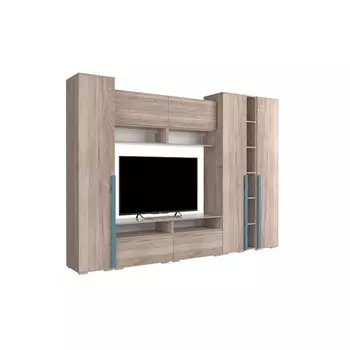 Гостиная «Лайк К5», 2790 420 2100 мм, цвет дуб мария / индиго