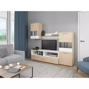 Гостиная Oskar-1 Дуб сонома/белый