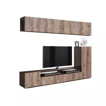 Гостиная «Прага 5» New, 21303501700 мм, цвет венге / кейптаун