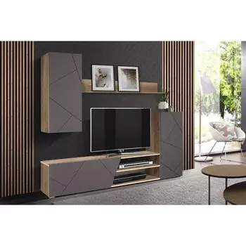 Гостиная «Прага 6» New, 19703501600 мм, цвет дуб каньон