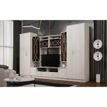 Гостиная «Женева», 35005302200 мм, цвет сандал светлый