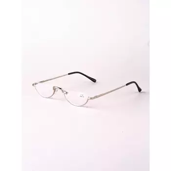 Готовые очки GA0060 (Цвет: C2 серебряный; диоптрия: +3; тонировка: Нет)