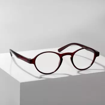 Готовые очки GA0185 (Цвет: C1 кофейный; диоптрия: +1,5;тонировка: Нет)