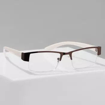 Готовые очки GA0524 (Цвет: C3 бежевый; диоптрия: 2,5; тонировка: Нет)