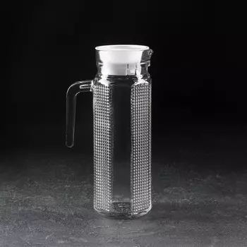 Кувшин стеклянный с ручкой «Классика», 900 мл