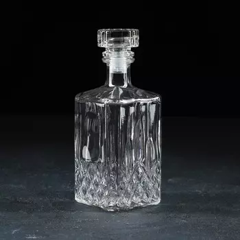 Графин-штоф «Кристалл», 500 мл, стекло, прозрачный