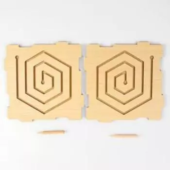 Графомоторный лабиринт «Шестиугольник»