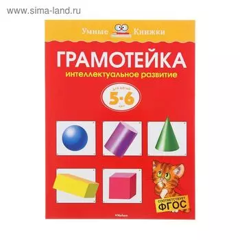 Грамотейка. Интеллектуальное развитие детей 5-6 лет, Земцова О. Н.