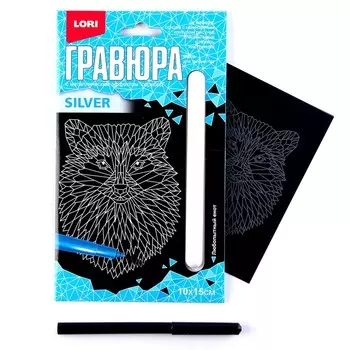 Гравюра малая «Любопытный енот»