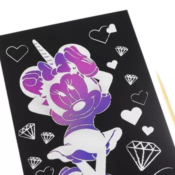 Гравюра детская «Минни Маус», набор 2 шт, 10 х 15 см