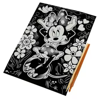 Гравюра золотая «Милая мышка» 18 24 см