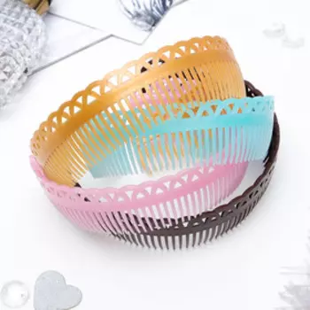 Гребень-ободок для волос "Простой", микс