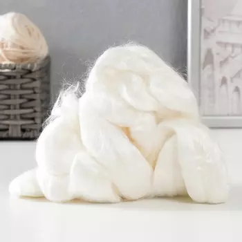 Гребенная лента 100% вискоза 50гр (166 суровый)