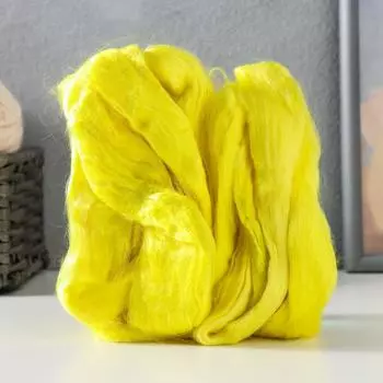 Гребенная лента 100% вискоза 50гр (27 лимон)