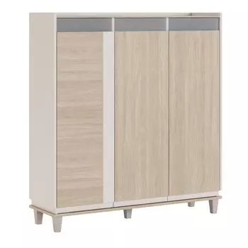 Греденция «Матера №4», 12504001350 мм, цвет палермо / перламутр