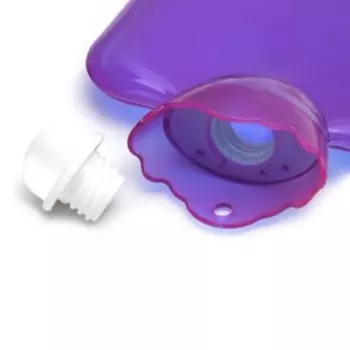 Грелка 0,5л фиолетовая