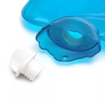 Грелка 0,5л синяя