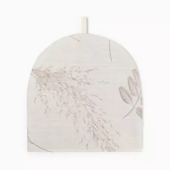 Грелка на чайник Этель Flower herbarium 2828 см, 100% хлопок, репс 210 г/м