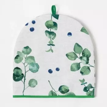 Грелка на чайник Этель Eucalyptus 2828 см, 100% хлопок, 190 г/м