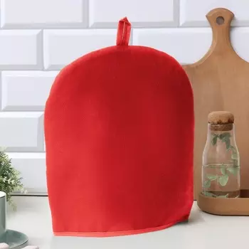 Грелка на чайник Этель Home collection red 2828 см, 61% лён, 39% хлопок