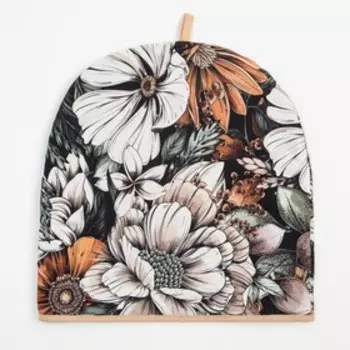 Грелка на чайник Этель Meadow flower 2828 см, 100% хлопок, саржа 190 г/м