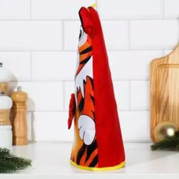 Грелка "Нарядный тигр", 33х25 см