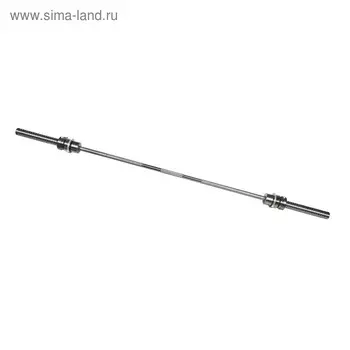 Гриф для пауэрлифтинга 2200 мм, d=50 мм, особо прочная сталь, 600 кг