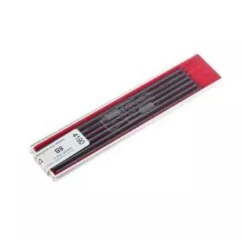 Грифели для цанговых карандашей Koh-I-Noor 4190/08 В, 2,0 мм, 12 штук в упаковке