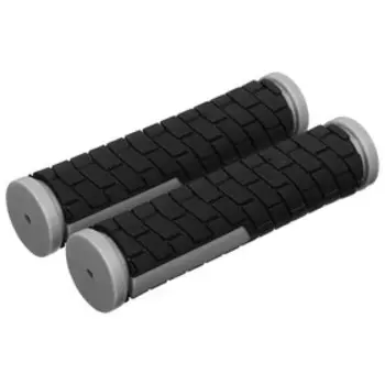 Грипсы Dream Bike, 128 мм, чёрно-серые