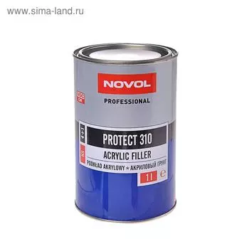 Грунт акриловый Novol PROTECT 310 4+1 НS, белый, 1 л 37131