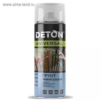 Грунт алкидный DETON UNIVERSAL аэрозоль 520мл