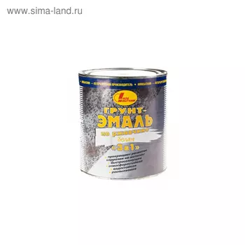 Грунт-эмаль по ржавчине белая 3л